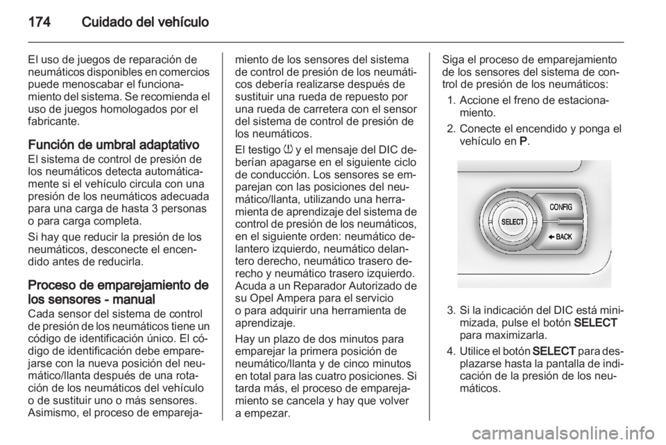 OPEL AMPERA 2012  Manual de Instrucciones (in Spanish) 