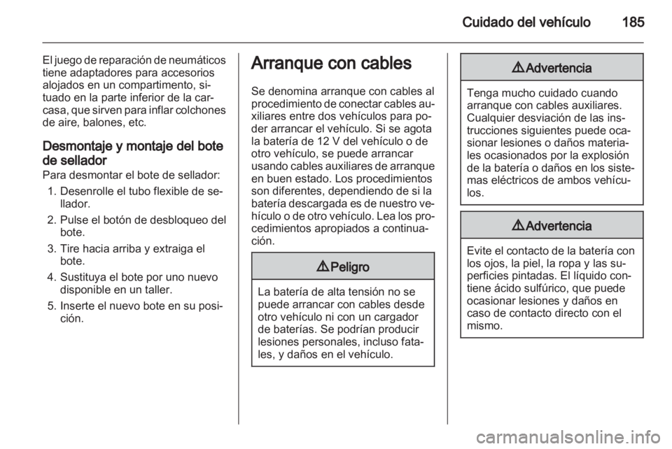OPEL AMPERA 2012  Manual de Instrucciones (in Spanish) 