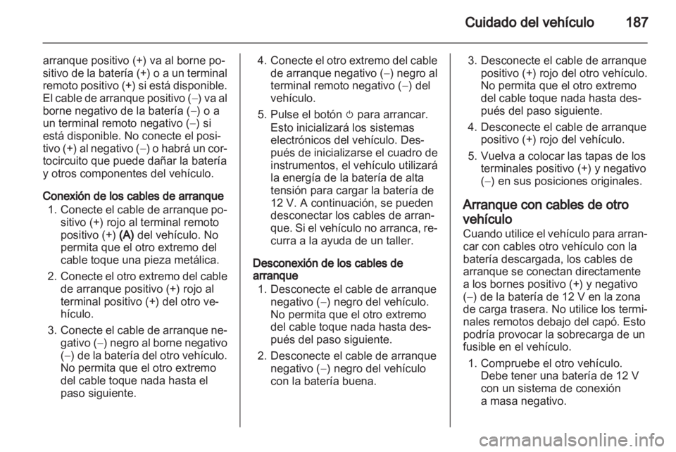 OPEL AMPERA 2012  Manual de Instrucciones (in Spanish) 