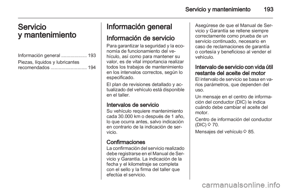 OPEL AMPERA 2012  Manual de Instrucciones (in Spanish) 
