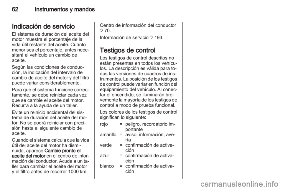 OPEL AMPERA 2012  Manual de Instrucciones (in Spanish) 