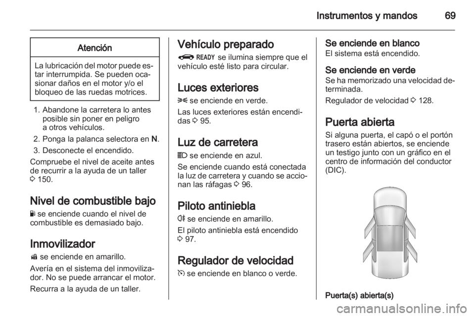 OPEL AMPERA 2012  Manual de Instrucciones (in Spanish) 