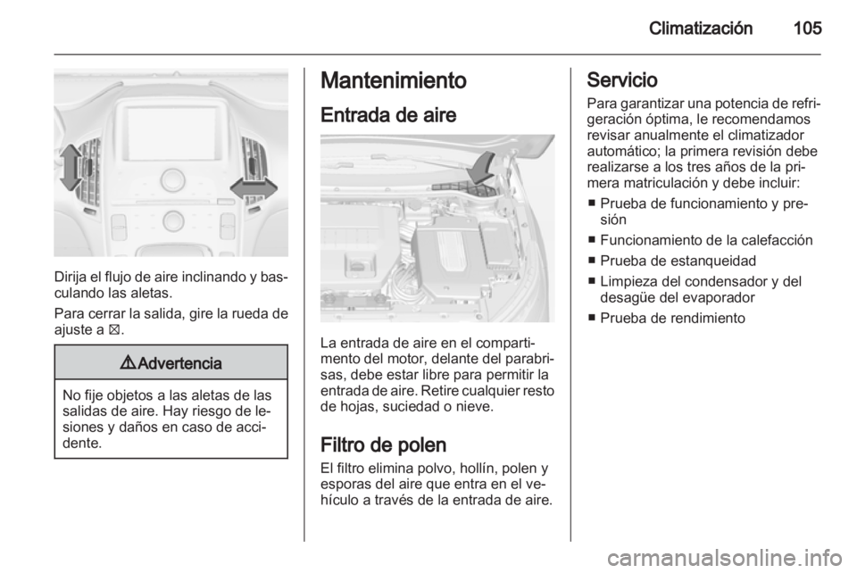 OPEL AMPERA 2012.5  Manual de Instrucciones (in Spanish) 
