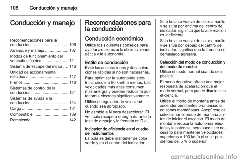 OPEL AMPERA 2012.5  Manual de Instrucciones (in Spanish) 