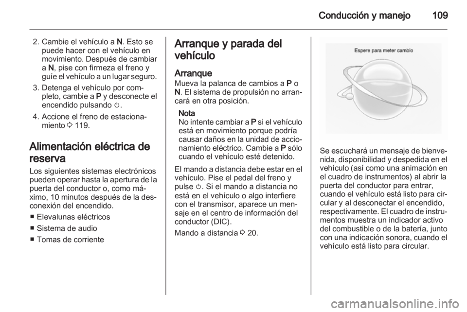 OPEL AMPERA 2012.5  Manual de Instrucciones (in Spanish) 