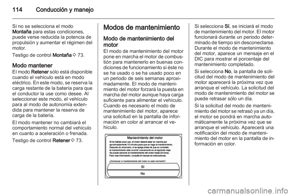 OPEL AMPERA 2012.5  Manual de Instrucciones (in Spanish) 