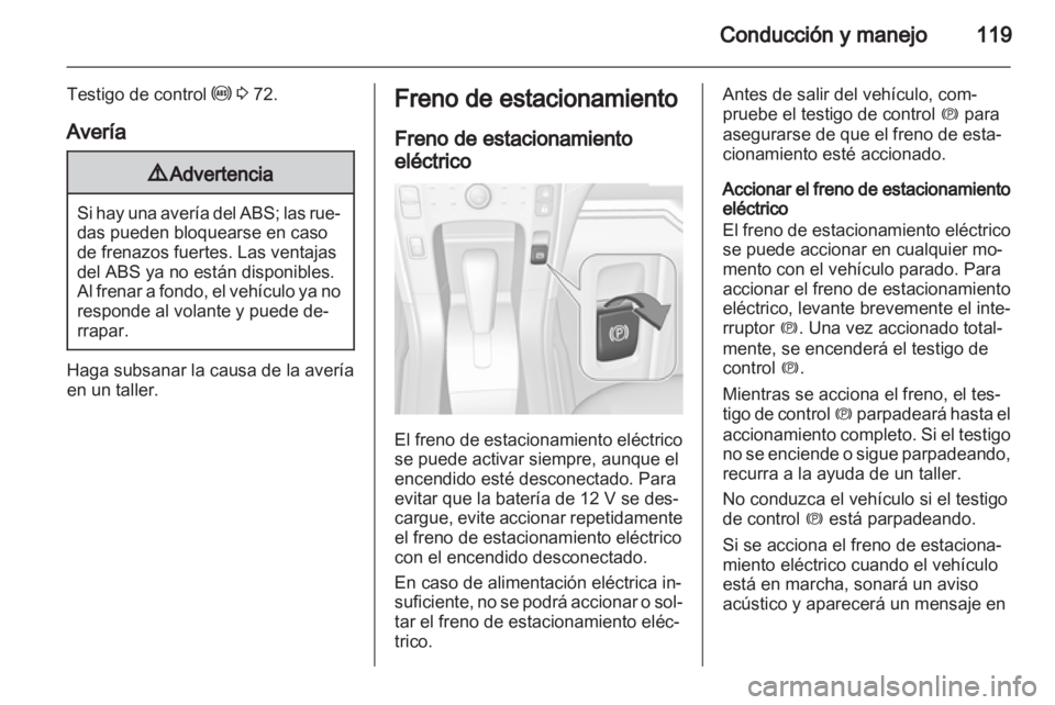 OPEL AMPERA 2012.5  Manual de Instrucciones (in Spanish) 