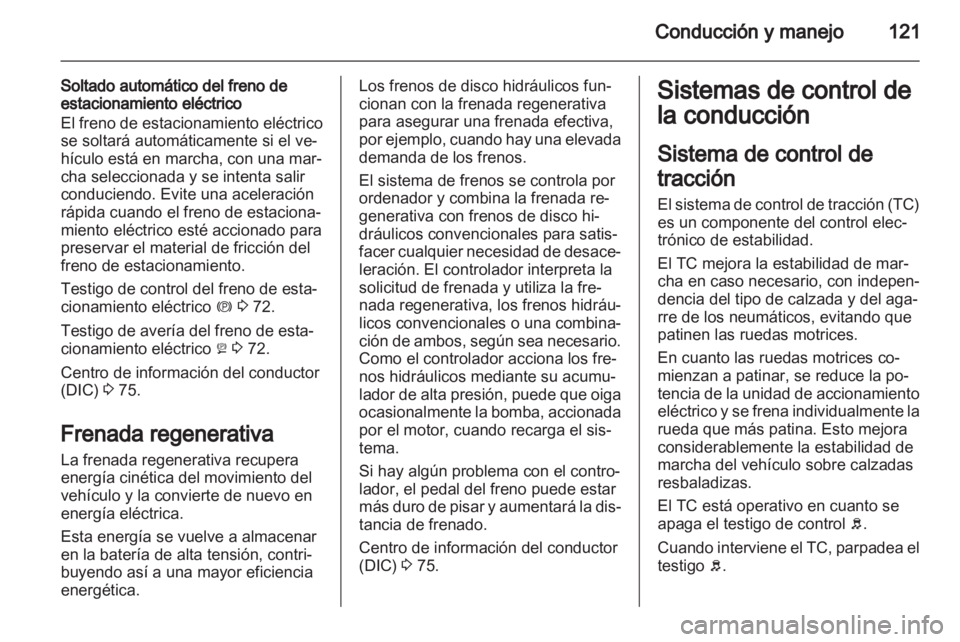 OPEL AMPERA 2012.5  Manual de Instrucciones (in Spanish) 