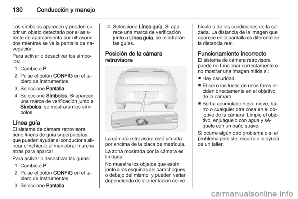 OPEL AMPERA 2012.5  Manual de Instrucciones (in Spanish) 