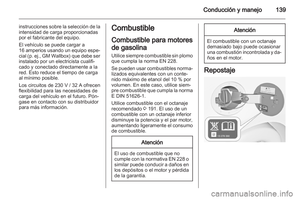 OPEL AMPERA 2012.5  Manual de Instrucciones (in Spanish) 