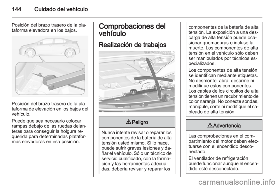 OPEL AMPERA 2012.5  Manual de Instrucciones (in Spanish) 