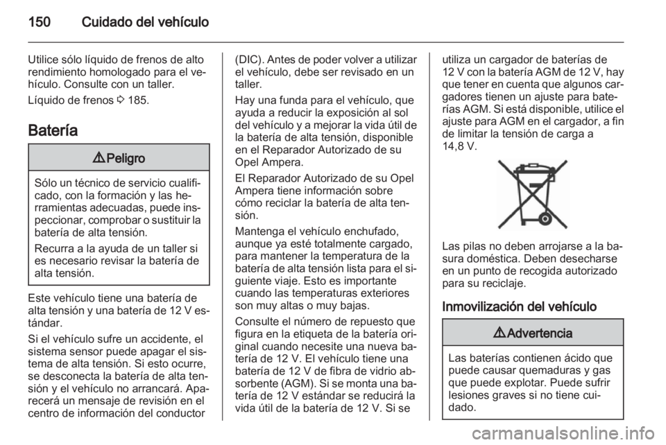 OPEL AMPERA 2012.5  Manual de Instrucciones (in Spanish) 