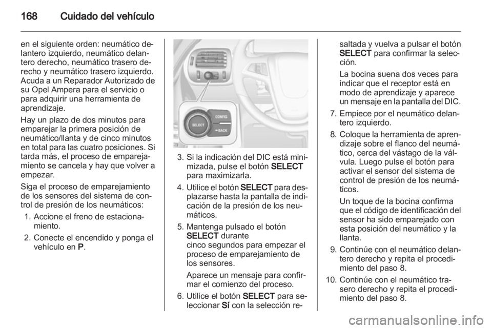 OPEL AMPERA 2012.5  Manual de Instrucciones (in Spanish) 