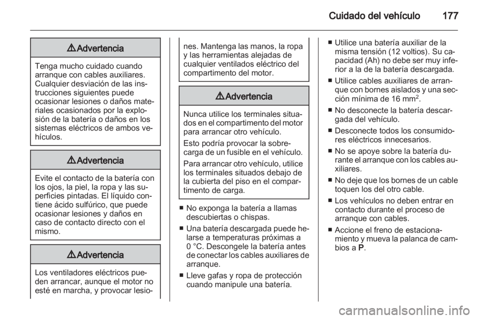 OPEL AMPERA 2012.5  Manual de Instrucciones (in Spanish) 