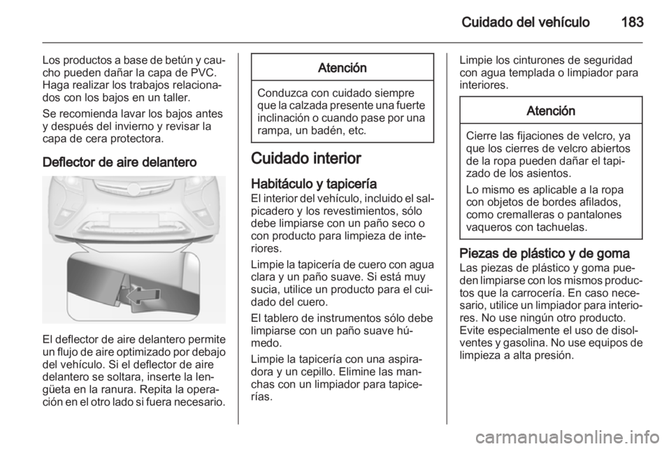 OPEL AMPERA 2012.5  Manual de Instrucciones (in Spanish) 