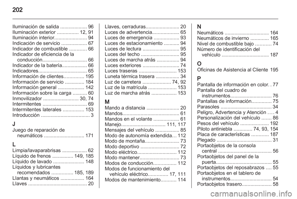 OPEL AMPERA 2012.5  Manual de Instrucciones (in Spanish) 