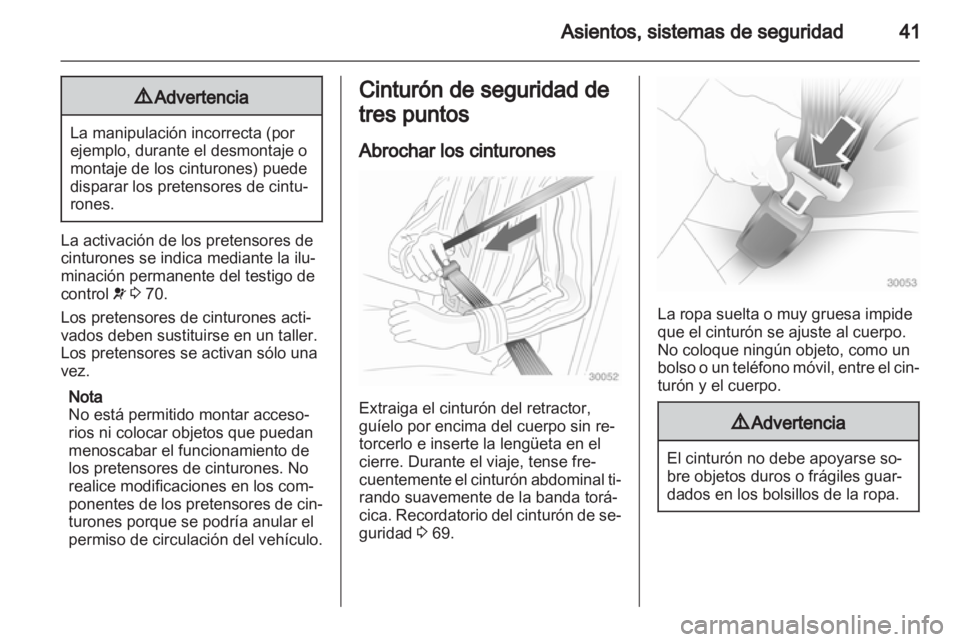 OPEL AMPERA 2012.5  Manual de Instrucciones (in Spanish) 