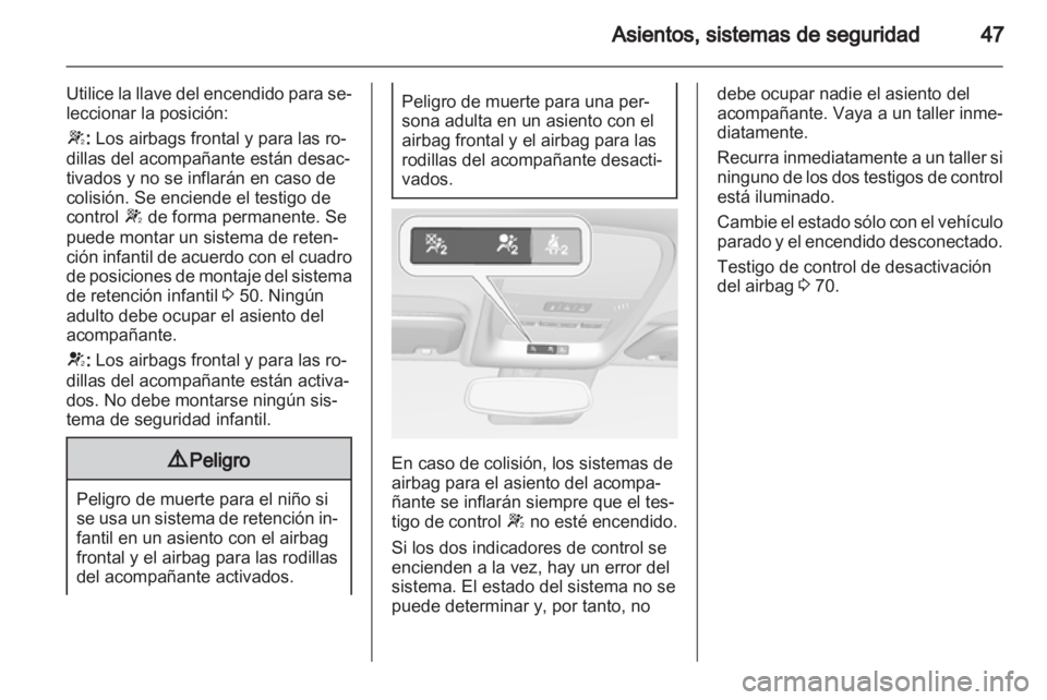 OPEL AMPERA 2012.5  Manual de Instrucciones (in Spanish) 