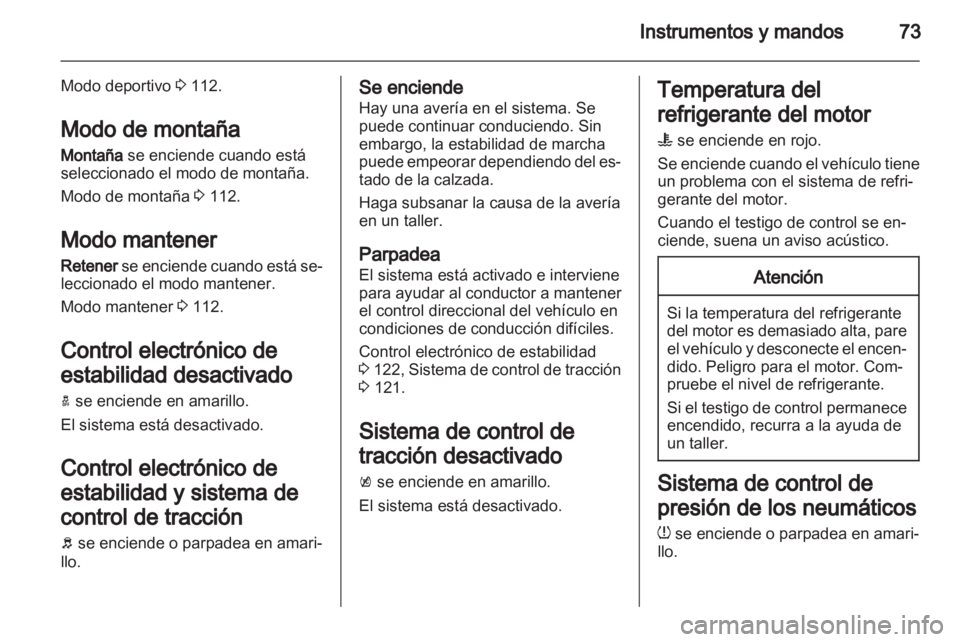OPEL AMPERA 2012.5  Manual de Instrucciones (in Spanish) 