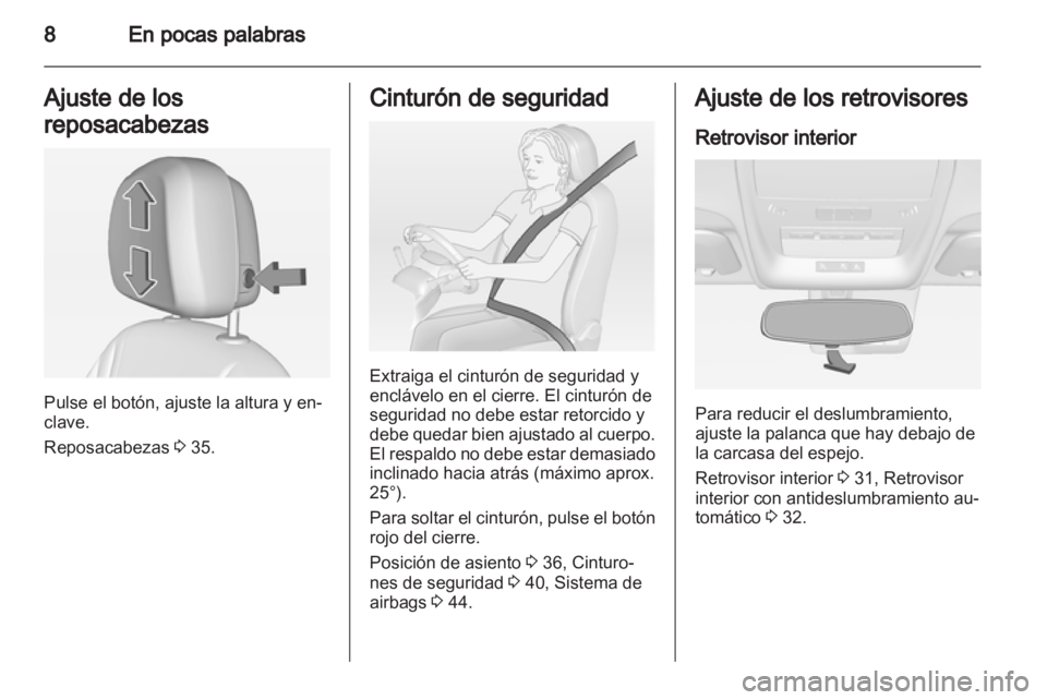 OPEL AMPERA 2012.5  Manual de Instrucciones (in Spanish) 