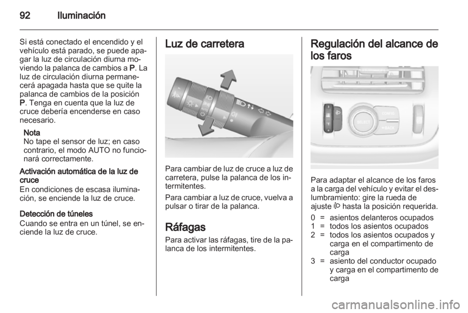 OPEL AMPERA 2012.5  Manual de Instrucciones (in Spanish) 