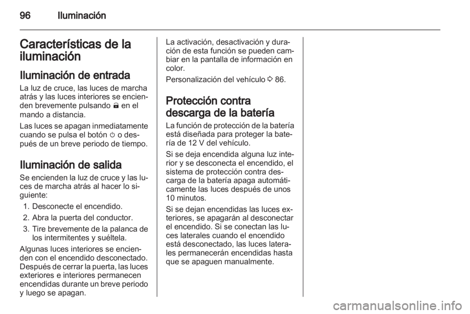OPEL AMPERA 2012.5  Manual de Instrucciones (in Spanish) 
