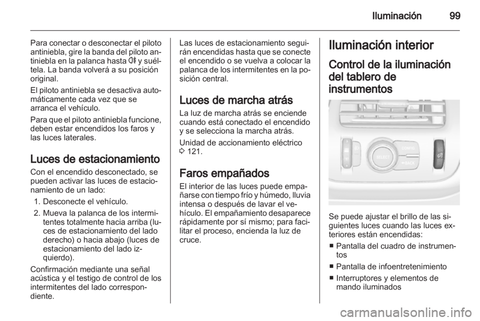OPEL AMPERA 2013  Manual de Instrucciones (in Spanish) 