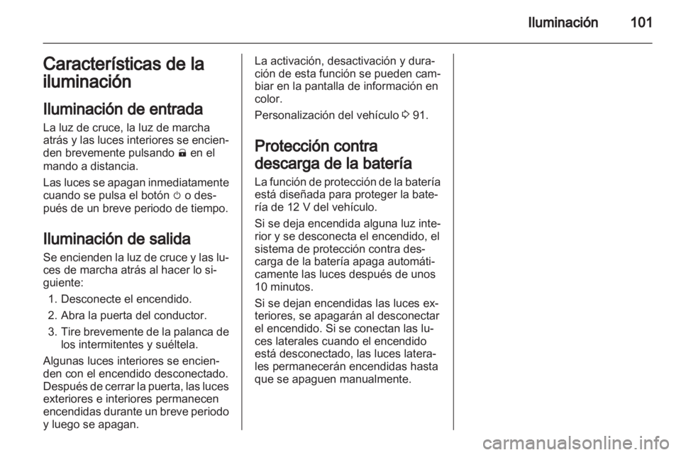 OPEL AMPERA 2013  Manual de Instrucciones (in Spanish) 