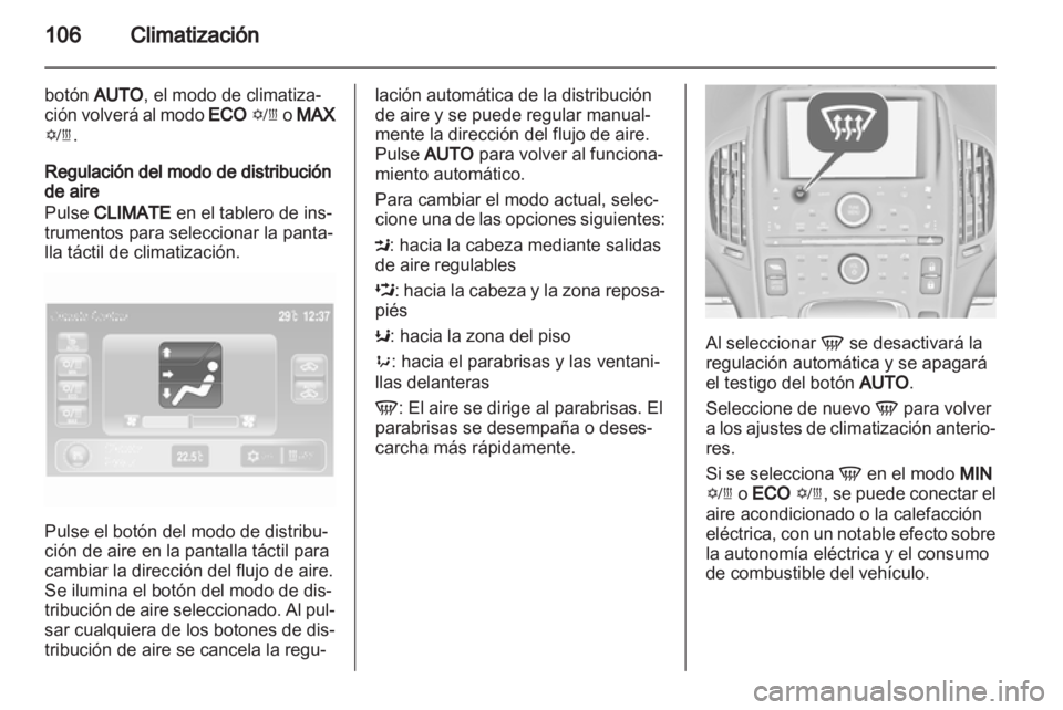 OPEL AMPERA 2013  Manual de Instrucciones (in Spanish) 