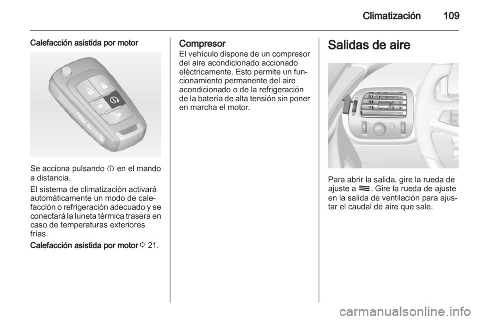 OPEL AMPERA 2013  Manual de Instrucciones (in Spanish) 