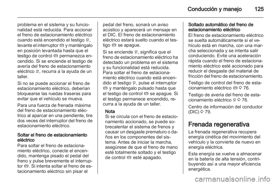 OPEL AMPERA 2013  Manual de Instrucciones (in Spanish) 