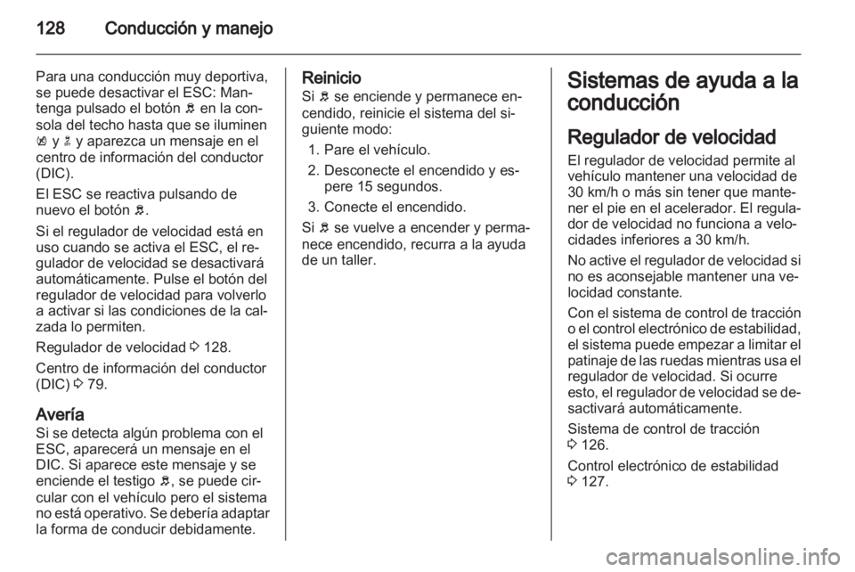 OPEL AMPERA 2013  Manual de Instrucciones (in Spanish) 