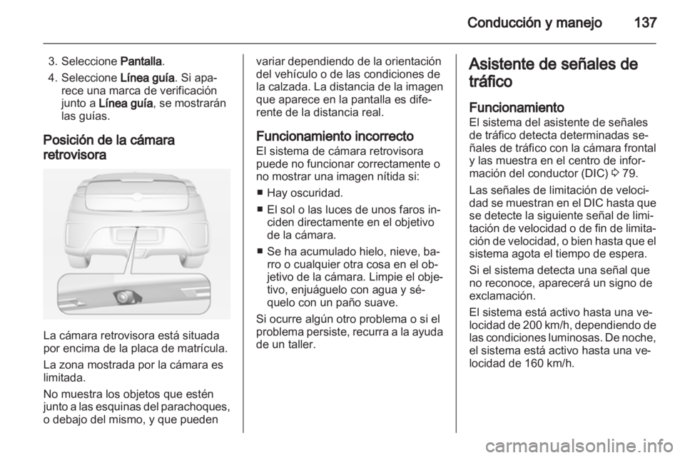 OPEL AMPERA 2013  Manual de Instrucciones (in Spanish) 