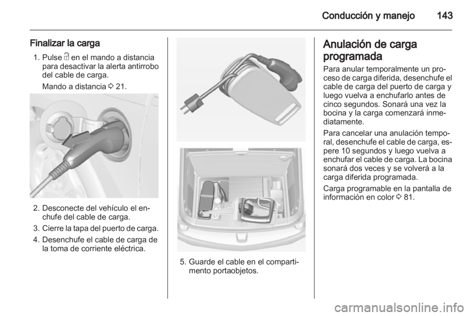 OPEL AMPERA 2013  Manual de Instrucciones (in Spanish) 