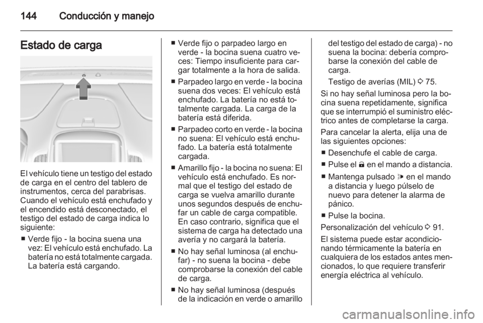 OPEL AMPERA 2013  Manual de Instrucciones (in Spanish) 