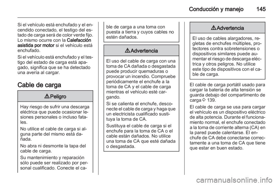 OPEL AMPERA 2013  Manual de Instrucciones (in Spanish) 