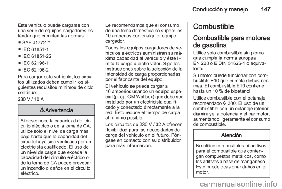 OPEL AMPERA 2013  Manual de Instrucciones (in Spanish) 