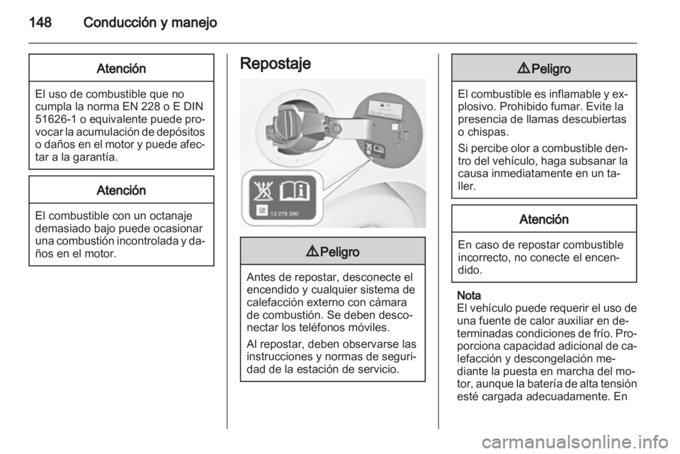 OPEL AMPERA 2013  Manual de Instrucciones (in Spanish) 