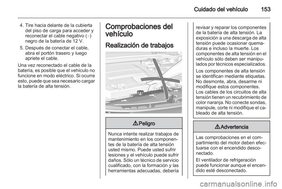 OPEL AMPERA 2013  Manual de Instrucciones (in Spanish) 