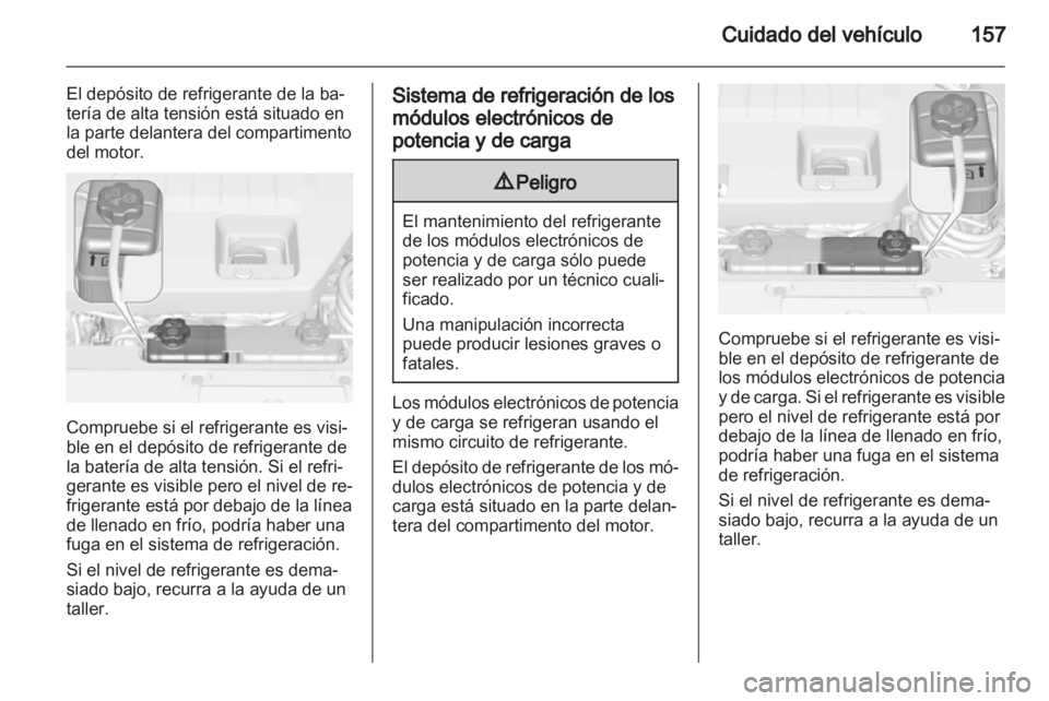 OPEL AMPERA 2013  Manual de Instrucciones (in Spanish) 
