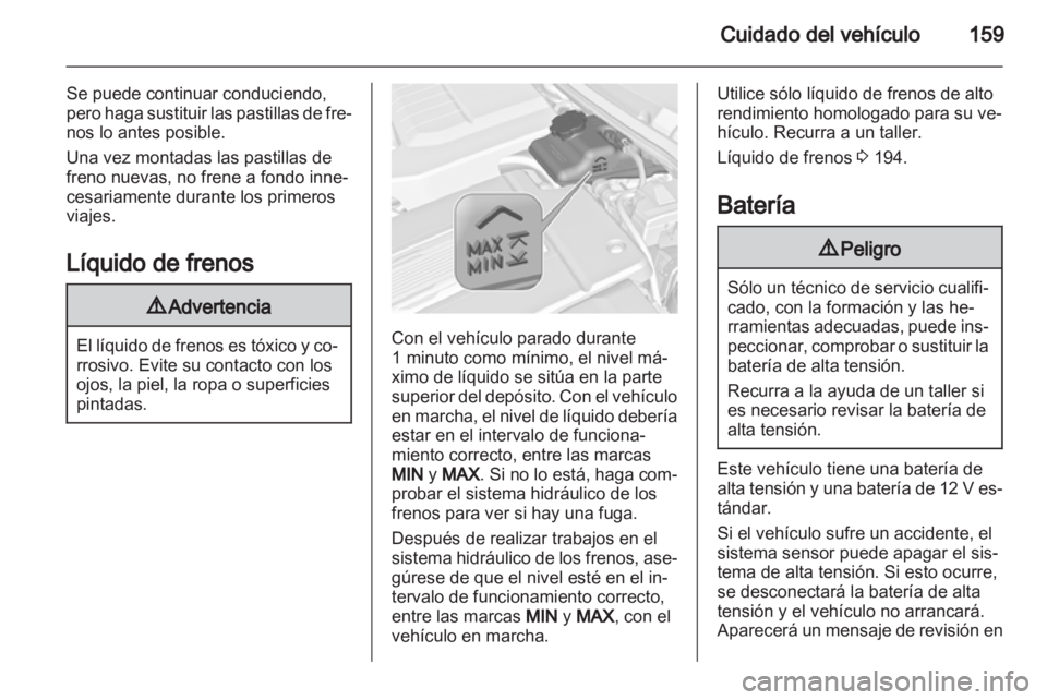 OPEL AMPERA 2013  Manual de Instrucciones (in Spanish) 
