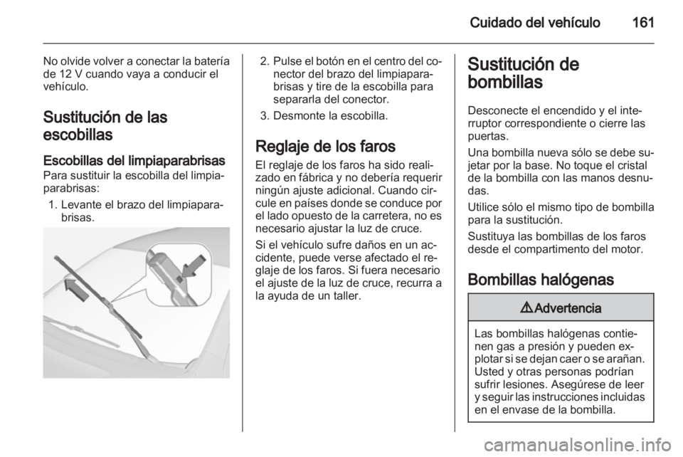 OPEL AMPERA 2013  Manual de Instrucciones (in Spanish) 