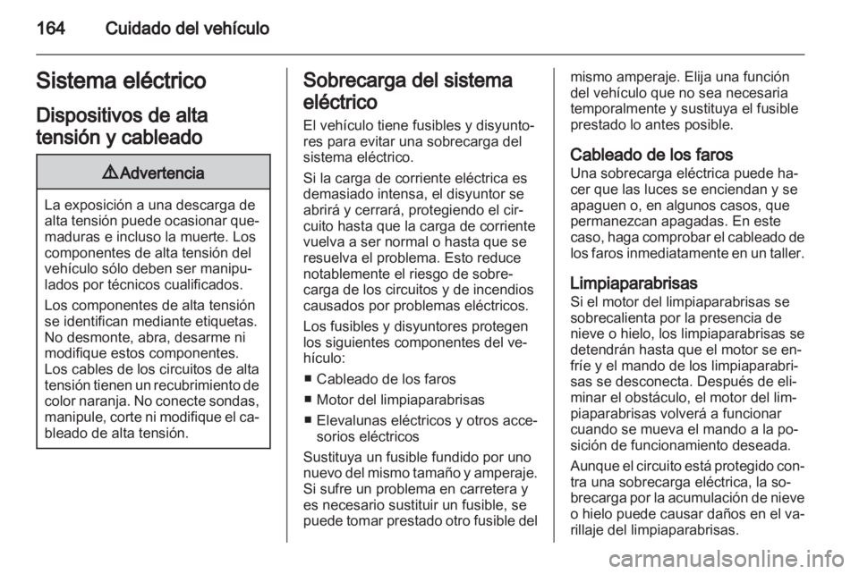 OPEL AMPERA 2013  Manual de Instrucciones (in Spanish) 