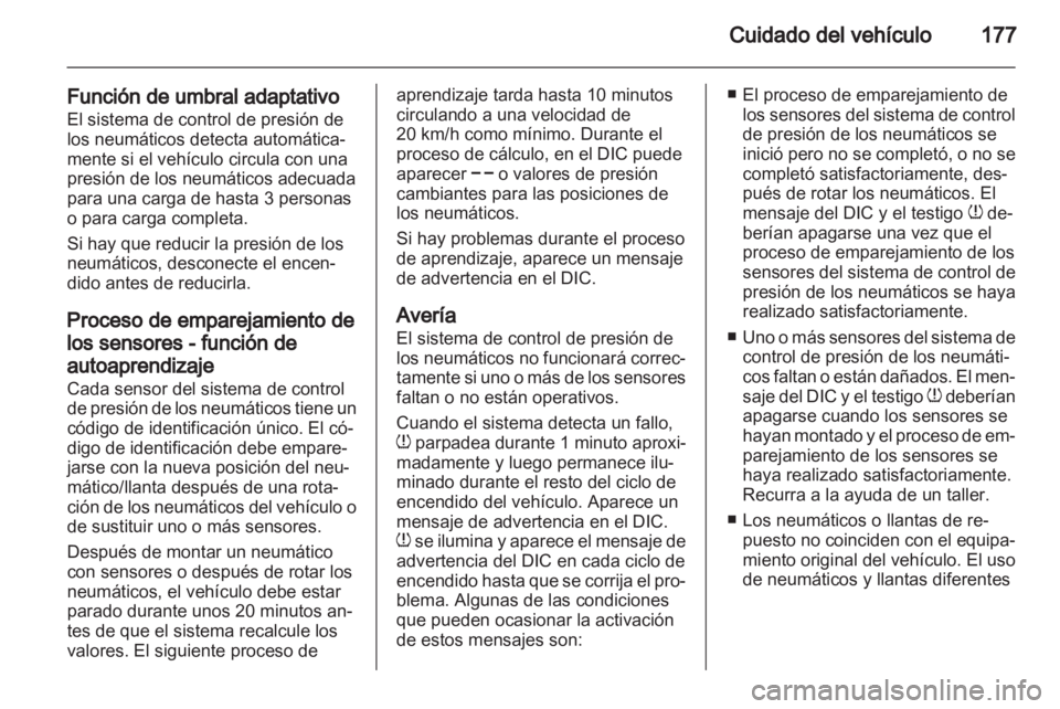 OPEL AMPERA 2013  Manual de Instrucciones (in Spanish) 
