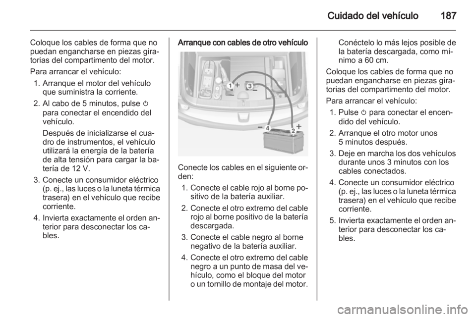 OPEL AMPERA 2013  Manual de Instrucciones (in Spanish) 