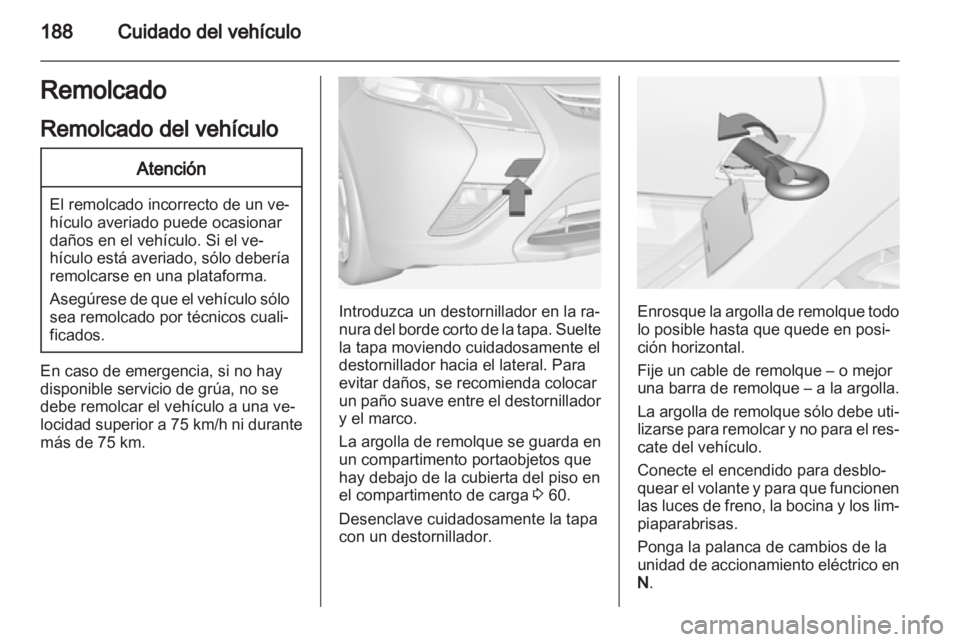 OPEL AMPERA 2013  Manual de Instrucciones (in Spanish) 