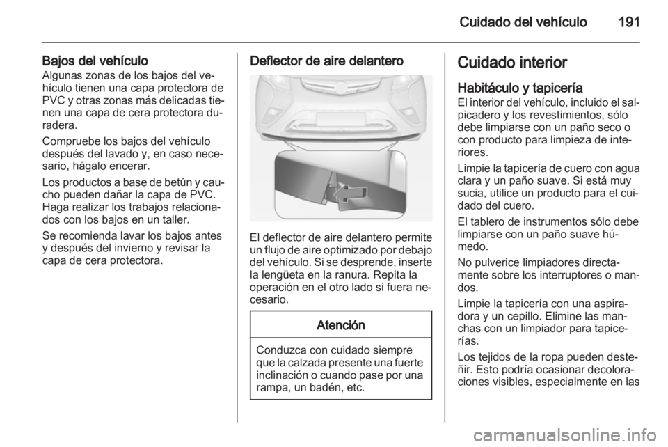 OPEL AMPERA 2013  Manual de Instrucciones (in Spanish) 
