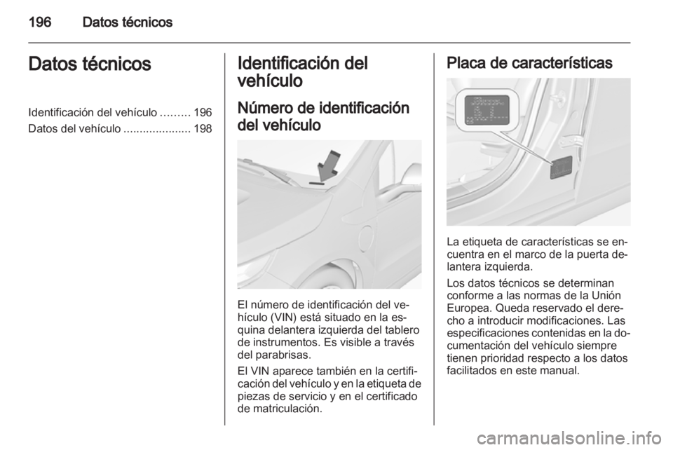 OPEL AMPERA 2013  Manual de Instrucciones (in Spanish) 