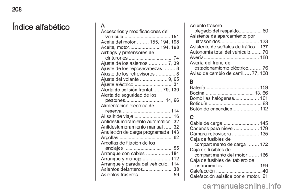 OPEL AMPERA 2013  Manual de Instrucciones (in Spanish) 