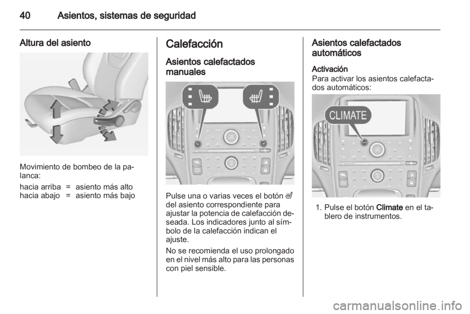 OPEL AMPERA 2013  Manual de Instrucciones (in Spanish) 